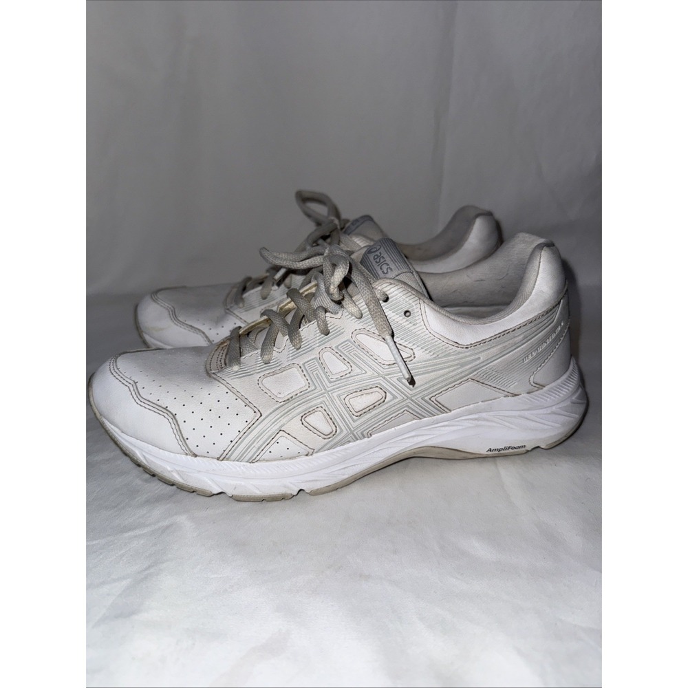 Asics Gel-Contend 5‎ SL 1132A042 Running Shoes, Women's Size 8.5 White